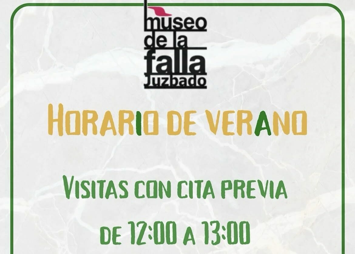 Nuevo horario de verano del Museo de la Falla